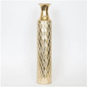 Βάζο Μεταλλικό Χρυσό 12x12x61cm 752-22024 Estheti-752-22024-Χρυσό 752-22024