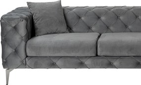 Corner Sofa Como Eco Right - Anthracite Anthracite