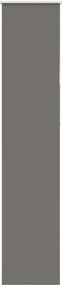 vidaXL Roller Blind Blackout γκρί 45x230 cm Πλάτος υφάσματος 40,7 cm