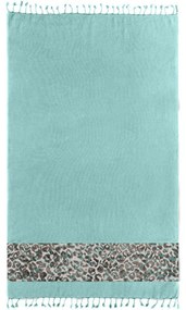 Πετσέτα Θαλάσσης - Παρεό Pestemal 18 Aqua Guy Laroche Θαλάσσης 90x170cm 100% Cotton
