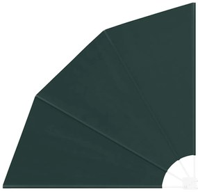 vidaXL Αδιάφανο σκίαστρο μπαλκονιού Σκούρο Πράσινο 160 x 160 cm