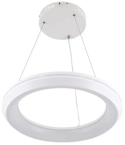 Φωτιστικό Οροφής Melina 61044 Led 55W Φ48cm White GloboStar Plastic