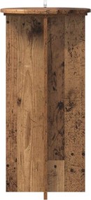 vidaXL Βάση φυτών 2 τεμ. Παλαιωμένο ξύλο 40 x 40 x 80 cm