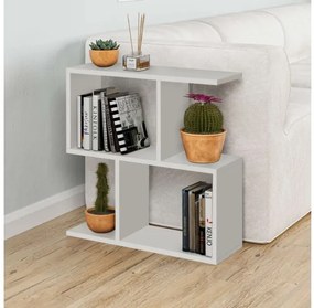 Βοηθητικό τραπεζάκι Homemania Megapap από μελαμίνη λευκό 60x20x60εκ GP037-0018,3-GP037-0018,3-Λευκό GP037-0018,3