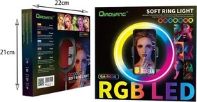 Qiaoyang LED Ring Light με Βάση QA-RG35 – Soft Ring Light