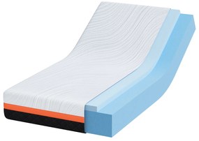 vidaXL Στρώματα Λευκό, Γκρι 80 x 160 cm