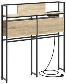 vidaXL Κεφαλάρι Αποθήκης Sonoma Δρυς 75 cm Επεξεργασμένο ξύλο