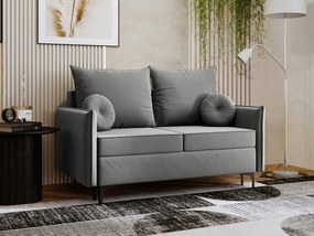 Καναπές - κρεβάτι Leon small-Gkri - 145.00Χ94.00Χ101.00cm
