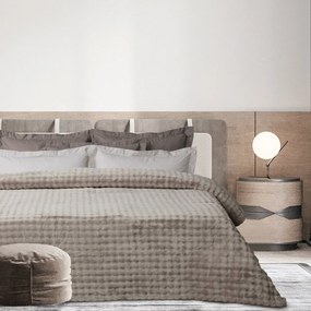 Κουβέρτα Fleece Μονή (160x220) Das Home 1370 Taupe