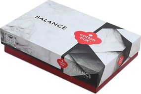 Σετ παπλωματοθήκη Ohia Cotton Box 4 τμχ Διπλή (200x220) χρώμα ανθρακί