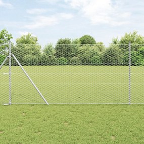 vidaXL Φράκτης Εξαγωνικός 1,4x100 μ Γαλβανισμένο Ατσάλι