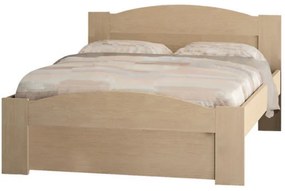 Intrahome Κρεβάτι "ΚΥΜΑ" διπλό σε χρώμα δρυς 140x190 Intrahomesa-00652549