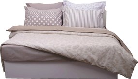 Σεντόνι Ημίδιπλο Mε Λαστιχο 100x200+25 Mix &amp; Match 56 Λινό Anna Riska