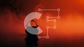 Intra Συλλεκτικό Ξύλινο Παζλ Plywood 4mm - Μαύρο καζάνι στη Misty Lake στο ηλιοβασίλεμα Σε Ξύλινο Κουτί - Διαστάσεις: 10x10 cm – 25 κομμάτια