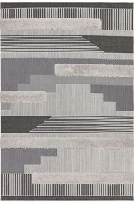 Χαλί Monty MN05 Geometric Black-Grey Asiatic London 200X290cm