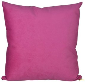 Μαξιλάρι διακοσμητικό ροζ  με φερμουάρ 45 X 45 X 15cm  Verrado Pillow, Red