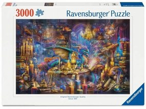 Παζλ Ravensburger Dragon's Library 3000 Τεμάχια
