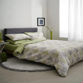 Σεντόνια Silvia-1 (Σετ 4τμχ) Green Vesta Home Queen Size 240x260cm 100% Cotton