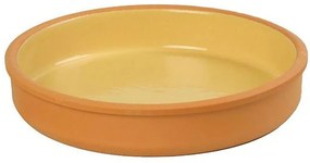 Πυρίμαχο Σκεύος Terracotta NAK130K10-1 Φ23x4cm Yellow Espiel Ceramic
