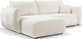 Γωνιακός καναπές Alino-Leuko - 257.00Χ177.00Χ88.00cm