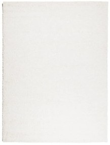 Χαλί Shaggy με Ψηλό Πέλος Μοντέρνο Κρεμ 300 x 400 εκ. - Κρεμ