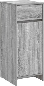 vidaXL Ντουλάπι Μπάνιου Γκρι Sonoma 35 x 36,5 x 85 εκ.