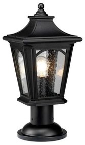 Επιδαπέδιο Φωτιστικό Κολονάκι 1xE27 Μαύρο IP44 47cm Bedford QZ-BEDFORD3-M Elstead Lighting-QZ-BEDFORD3-M-Μαύρο QZ-BEDFORD3-M