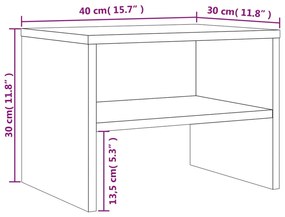 ΚΟΜΟΔΙΝΑ 2 ΤΕΜ. ΚΑΦΕ ΔΡΥΣ ΑΠΟ 40X30X30 ΕΠΕΞΕΡΓΑΣΜΕΝΟ ΞΥΛΟ 815242