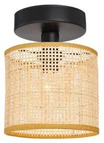 Φωτιστικό Οροφής Ρατάν Erica 4274900 Viokef-4274900-Μπεζ 4274900