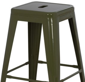 ΣΚΑΜΠΟ ΜΕΣΑΙΟΥ ΥΨΟΥΣ ΜΕΤΑΛΛΙΚΟ MELITA-PRO HM8573.43 DARK OLIVE GREEN 43x43x67Υεκ. (1 Τεμμάχια)