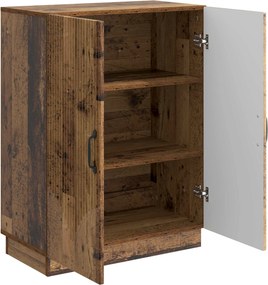 vidaXL Πλαϊνό γραφείο Παλαιωμένο ξύλο 66 x 34,5 x 87 εκ.