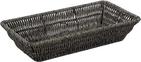 ΚΑΛΑΘΙ SYNTH. RATTAN GN1/3 ΓΚΡΙ 32,5Χ17,5Χ6,5ΕΚ (smA)