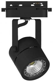 Σποτ Φωτιστικό Μονοφασικής Ράγας GU10 IP20 Inlight T00600-BL Μαύρο