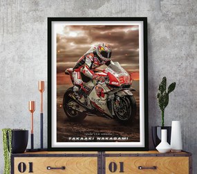 Πόστερ &amp; Κάδρο MotoGp GP018 30x40cm Εκτύπωση Πόστερ (χωρίς κάδρο)