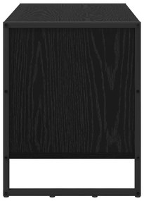 vidaXL Ντουλάπα Παπουτσιών με αποθήκευση Μαύρη Οξυά 60 x 35 x 44 εκ.