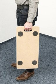 Βάση με Ρόδες Meister 821400 200 kg Με τα φρένα