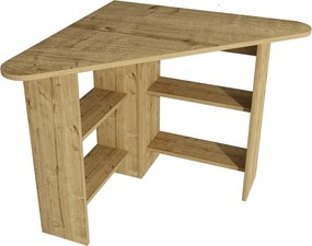 Γραφείο Δρυς Ζαφείρι CORNER 80x80x73,8
