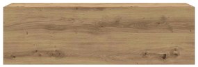 vidaXL Ντουλάπι τοίχου μπάνιου Artisan Oak 100x25x30 cm