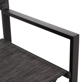 Καρέκλα - Πολυθρόνα Σκηνοθέτη DUPRE C5094.01 Γκρί Αλουμινίου 57x48,5x85,5Y εκ. 57x48.5x85.5 εκ.