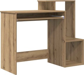vidaXL Γραφείο Artisan Oak 106 x 41 x 88.5 εκ. Επεξεργασμένο ξύλο