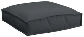 vidaXL Μαξιλάρι παλέτας για κάθισμα 6 pcs Μαύρο 40 x 40 x 8 εκ.
