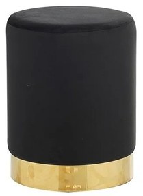 LINDA/S ΣΚΑΜΠΟ BLACK VELVET ΥΦΑΣΜΑ Φ.34Χ42εκ.