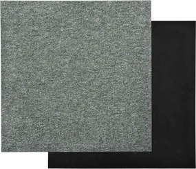 vidaXL Χαλί 20 pcs Πράσινο 50 x 50 cm 100% Πολυπροπυλένιο