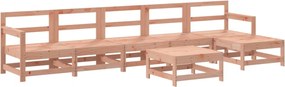 vidaXL Σαλόνι Κήπου Σετ 7 τεμ από Μασίφ Ξύλο Ψευδοτσούγκας