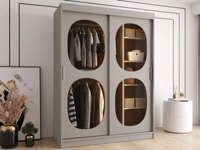 Ντουλάπα Bahrajn II 150 συρόμενη-Cashmere