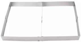 Φόρμα ψησίματος  Kinghoff KH 1907, Ρυθμιζόμενο 27,5-52,4 cm, Ανοξείδωτο, Inox
