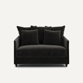 Διθέσιος καναπές-κρεβάτι από βελούδινο chenille, Lazare