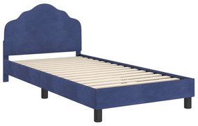 vidaXL Κρεβάτι Παιδικής Κρεβατοκάμαρας με Κεφαλάκι Μπλε Αστυνομίας