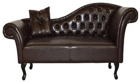 Ανάκλινδρο T. Chesterfield Σκούρο Καφέ HM3008.01 Niovi