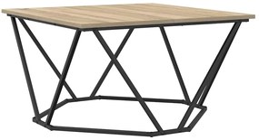 vidaXL Τραπεζάκι σαλονιού Sonoma Δρυς 80 x 80 x 45 cm